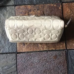 Coach Bags - White patent leather Coach wallet Coach Bags - White patent leather Coach wallet